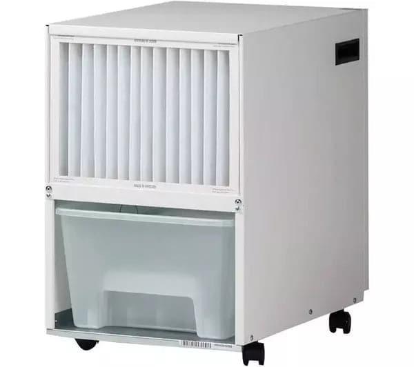 Woods SW-22FW Dehumidifier rear view showing tank from Bright Air