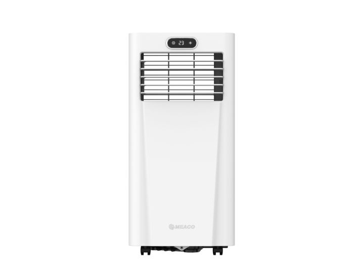 MeacoCool MC Series 10000 CH BTU Portable Air Conditioner front angle on from Bright Air
