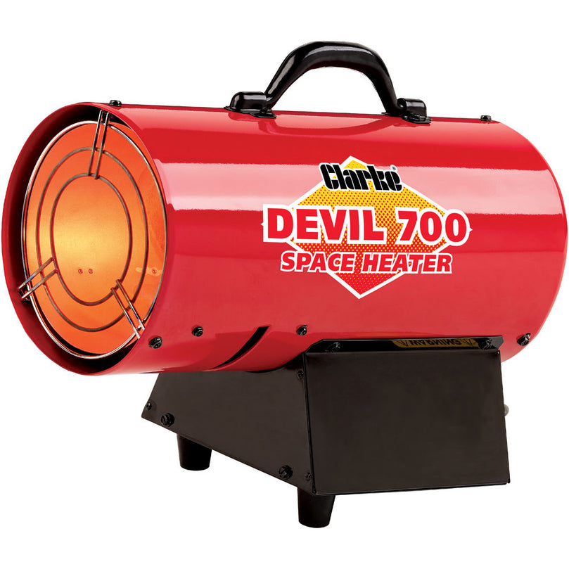 Clarke Devil 700 14.6kW Propane Gas Fired Space Heater (230V) from Bright Air