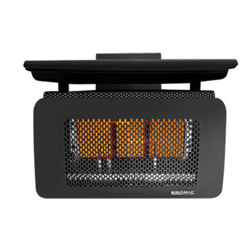 Bromic TUNGSTEN SMART-HEAT 300 NG OR PROPANE + HEAT DEFLECTOR SHIELD shown front view from Bright Air