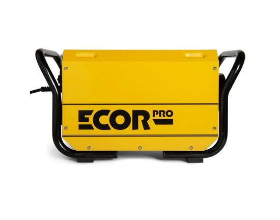 Ecor Pro DH3500 Dryfan 45 Litre Desiccant Dehumidifier 230v showing side angle and brand name from Bright Air